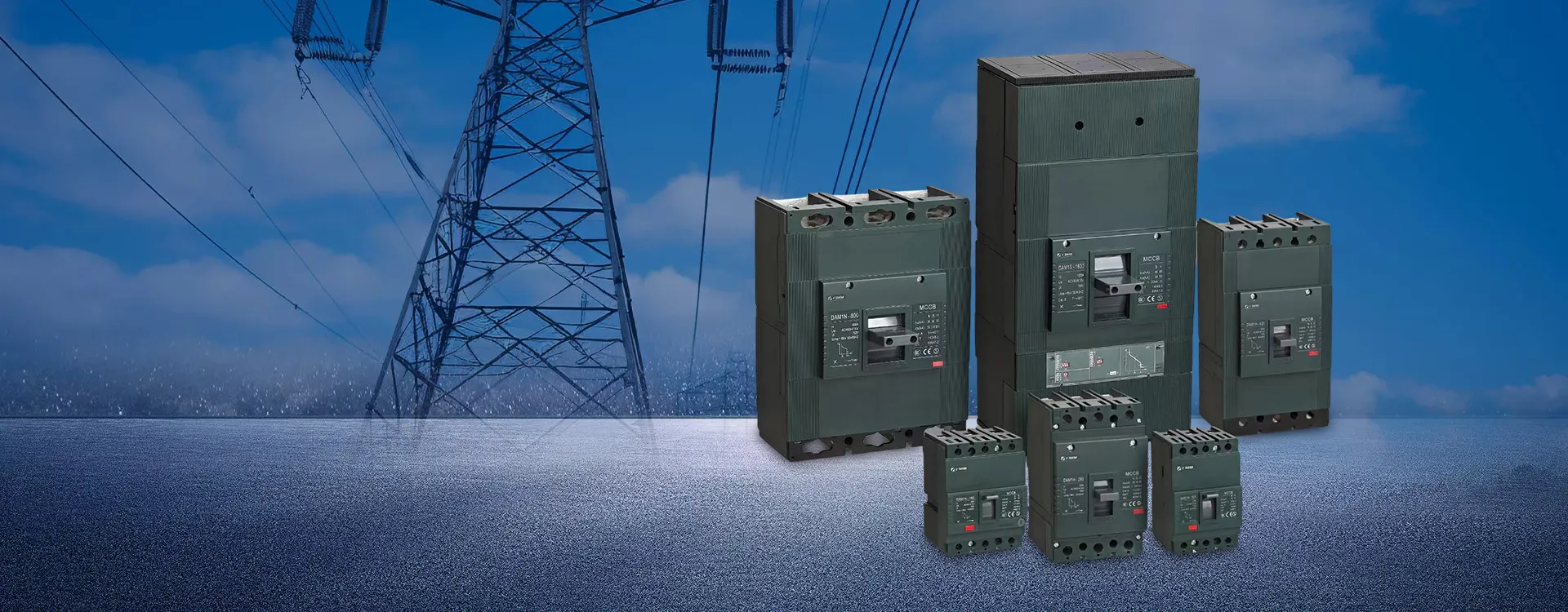 Soluciones eléctricas de bajo voltaje CDADA: disyuntores de CC MCCB MCB con certificación CE para proyectos industriales y solares