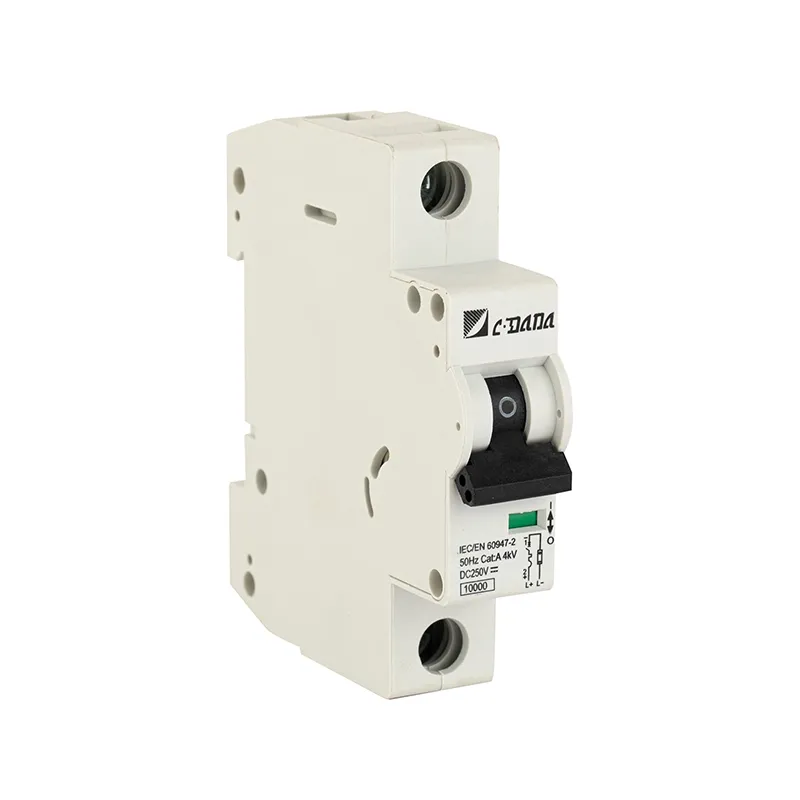 Disyuntor miniatura de 250 V CC