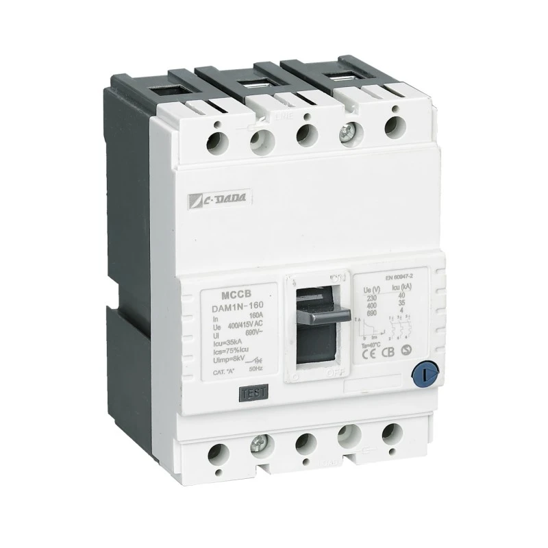 Disyuntor de caja moldeada ajustable térmicamente